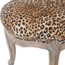 Perkins Leopard Print Velvet Occasional Chair by Lavishway | Bedroom Chairs-59098
