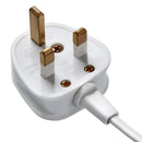 Leptis Linen Shade Magna Cream Floor Lamp by Lavishway | Floor Lamps-51416