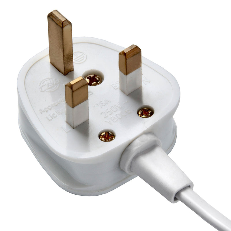 Leptis Linen Shade Magna Cream Floor Lamp by Lavishway | Floor Lamps-51416