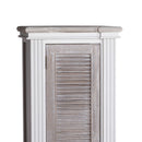 Liberty Louvered Doors Tall Cabinet by Lavishway | Cupboards & Cabinets-26707