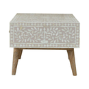 Santorini Taupe 2 Drawers Coffee Table by Lavishway | Coffee Tables-59044