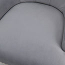 Lion Velvet upholstered Dining Chair by Lavishway | Dining Chairs-24947