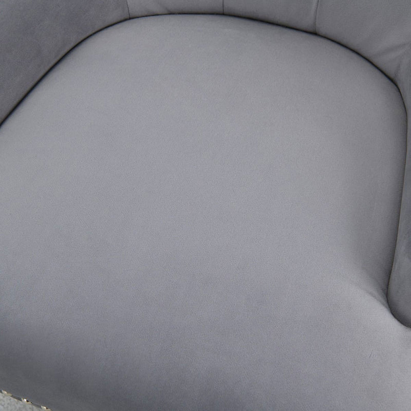 Lion Velvet upholstered Dining Chair by Lavishway | Dining Chairs-24947