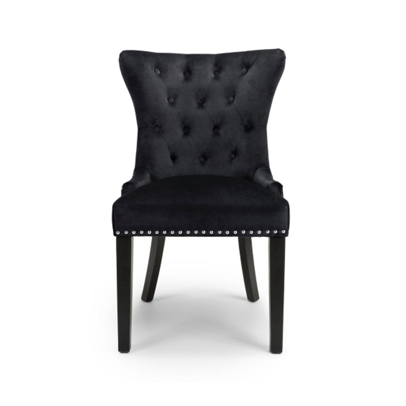 Lionhead Velvet Accent Chair in Pair by Lavishway | Bedroom Chairs-27241