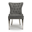 Lionhead Velvet Accent Chair in Pair by Lavishway | Bedroom Chairs-27221