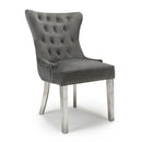 Lionhead Velvet Accent Chair in Pair by Lavishway | Bedroom Chairs-27220