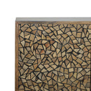 Lisbon Black Abstract 2 Doors Cabinet by Lavishway | Hallway Cabinets-58983