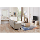 Lisbon 2 Drawer Gold Coffee Table by Lavishway | Coffee Tables-24928