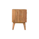 Lisbon Resin Patterned 4 Drawers Media Unit by Lavishway | TV Units Cabinets-58963