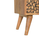 Lisbon Resin Patterned 4 Drawers Media Unit by Lavishway | TV Units Cabinets-58962