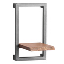 Live Edge Rustic Wood Tall Shelf by Lavishway | Book Shelves and Cabinets-26796