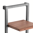 Live Edge Rustic Wood Tall Shelf by Lavishway | Book Shelves and Cabinets-26797