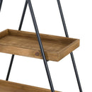 Loft Black Triangle Frame Display Unit by Lavishway | Book Shelves and Cabinets-51546