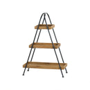 Loft Black Triangle Frame Display Unit by Lavishway | Book Shelves and Cabinets-51545