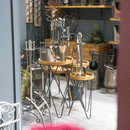 Loft 3 Wooden Top Nest Of Tables by Lavishway | Nest of Tables-51125