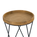 Loft 3 Wooden Top Nest Of Tables by Lavishway | Nest of Tables-51127