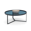 Loft Black Metal Base Coffee Table by Lavishway | Coffee Tables-62002