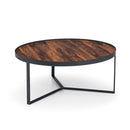 Loft Black Metal Base Coffee Table by Lavishway | Coffee Tables-62003