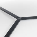 Loft Black Metal Base Coffee Table by Lavishway | Coffee Tables-62007