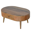 London Solid Wood Single Drawer Coffee Table by Lavishway | Coffee Tables-59022