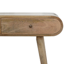 London Solid Wood 2 Drawers Console Table by Lavishway | Hallway Console Table-59011