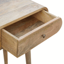 London Solid Wood 2 Drawers Console Table by Lavishway | Hallway Console Table-59008