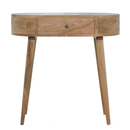 London Solid Wood Single Drawer Console Table by Lavishway | Hallway Console Table-58974