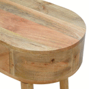 London Solid Wood Single Drawer Console Table by Lavishway | Hallway Console Table-58977