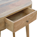 London Solid Wood Single Drawer Console Table by Lavishway | Hallway Console Table-58979