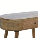 London Solid Wood Single Drawer Console Table by Lavishway | Hallway Console Table-58978