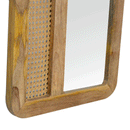 London Solid Wood Ratten Frame Wall Mirror by Lavishway | Wall Mirrors-58954