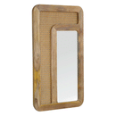 London Solid Wood Ratten Frame Wall Mirror by Lavishway | Wall Mirrors-58951