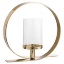 Loop Design Golden Candle Holder by Lavishway | Candle Holders-50845