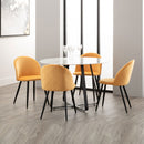 Lotus Contemporary Chair Pack of 4 by Lavishway | Dining Table Set-24885