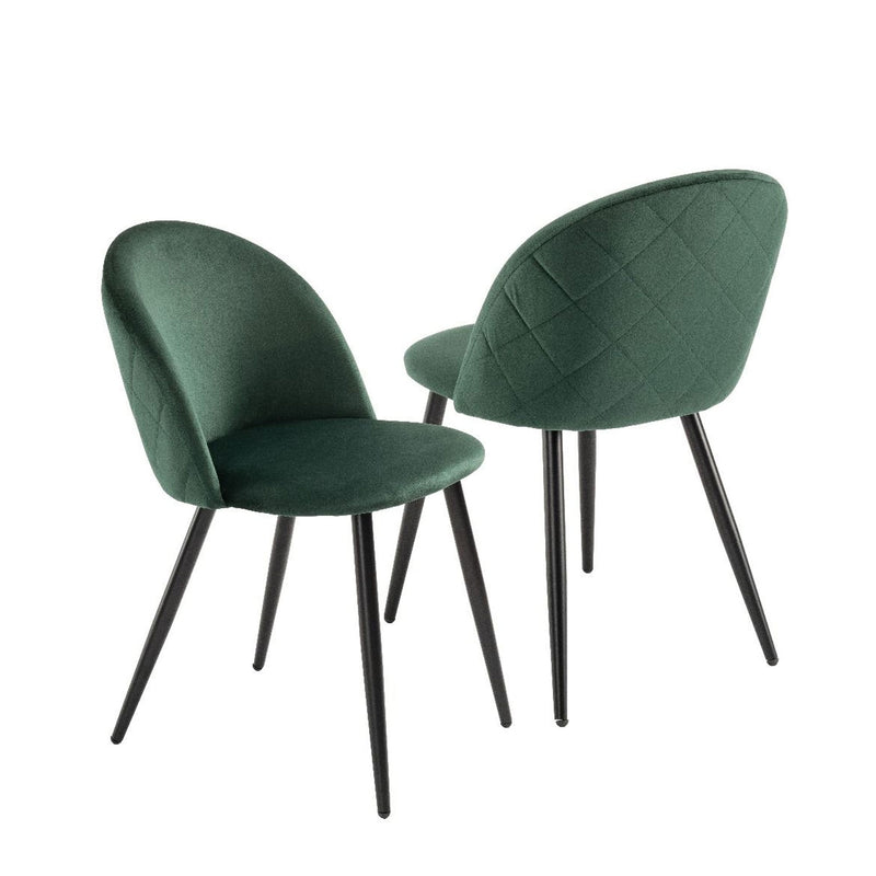 Lotus Contemporary Chair Pack of 4 by Lavishway | Dining Table Set-24900