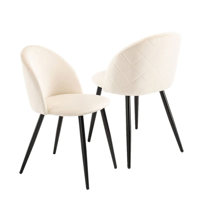 Lotus Contemporary Chair Pack of 4 by Lavishway | Dining Table Set-24899