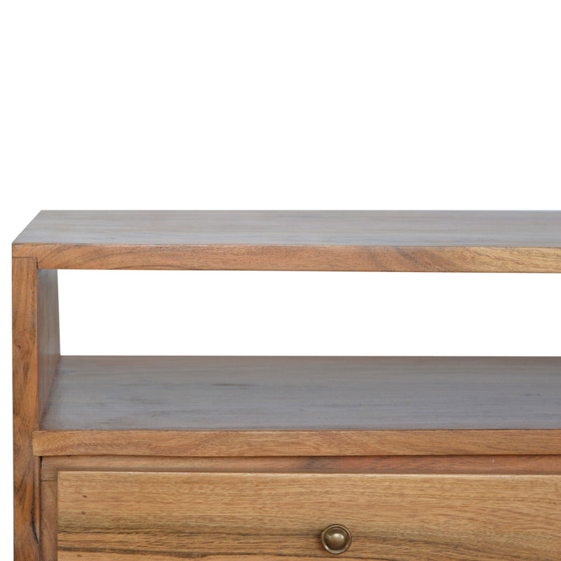 Lowry Acacia Wooden Finish 2 Drawer TV Unit by Lavishway | TV Units Cabinets-58715