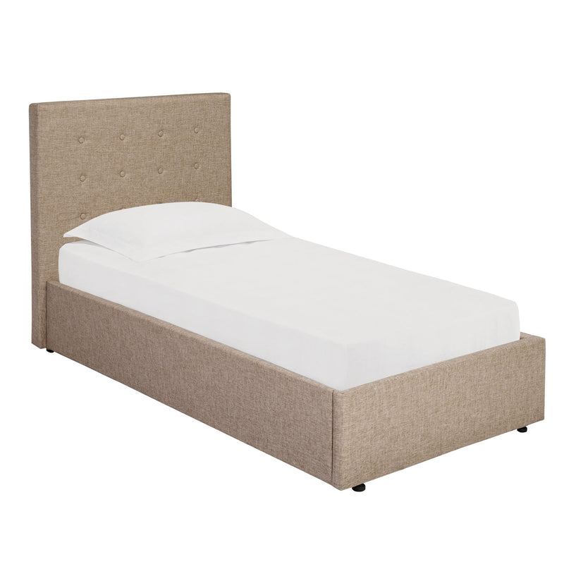 Lucca Linen Fabric Ottoman Bed by Lavishway | Ottoman Beds-28322