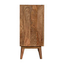 Ludlow Quebec Blue 2 Doors Hallway Cabinet by Lavishway | Hallway Cabinets-57873