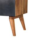 Ludlow Quebec Blue 2 Doors Hallway Cabinet by Lavishway | Hallway Cabinets-57870