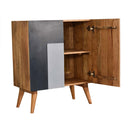 Ludlow Quebec Blue 2 Doors Hallway Cabinet by Lavishway | Hallway Cabinets-57869