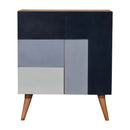 Ludlow Quebec Blue 2 Doors Hallway Cabinet by Lavishway | Hallway Cabinets-57868