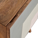 Ludlow Quebec Green 1 Door Bedside Table by Lavishway | Bedside Tables-57831