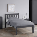 Luna Solid Pine Contemporary Bed by Lavishway | Wooden Beds-61910