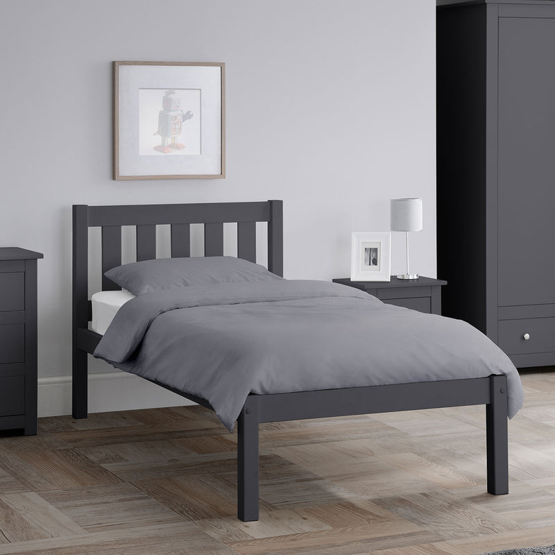 Luna Solid Pine Contemporary Bed by Lavishway | Wooden Beds-61910