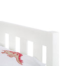 Luna Solid Pine Contemporary Bed by Lavishway | Wooden Beds-61923