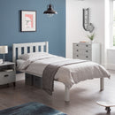 Luna Solid Pine Contemporary Bed by Lavishway | Wooden Beds-61912