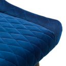 Luxe Upholstered Velvet Bar Stool by Lavishway | Bar Stools-61891