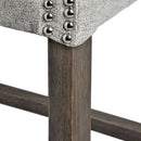 Luxury Ring Back Fabric Bar Stool by Lavishway | Bar Stools-51032