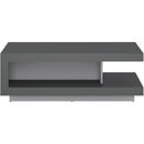 Lyon Designer Grey Gloss Coffee Table by Lavishway | Coffee Tables-44347